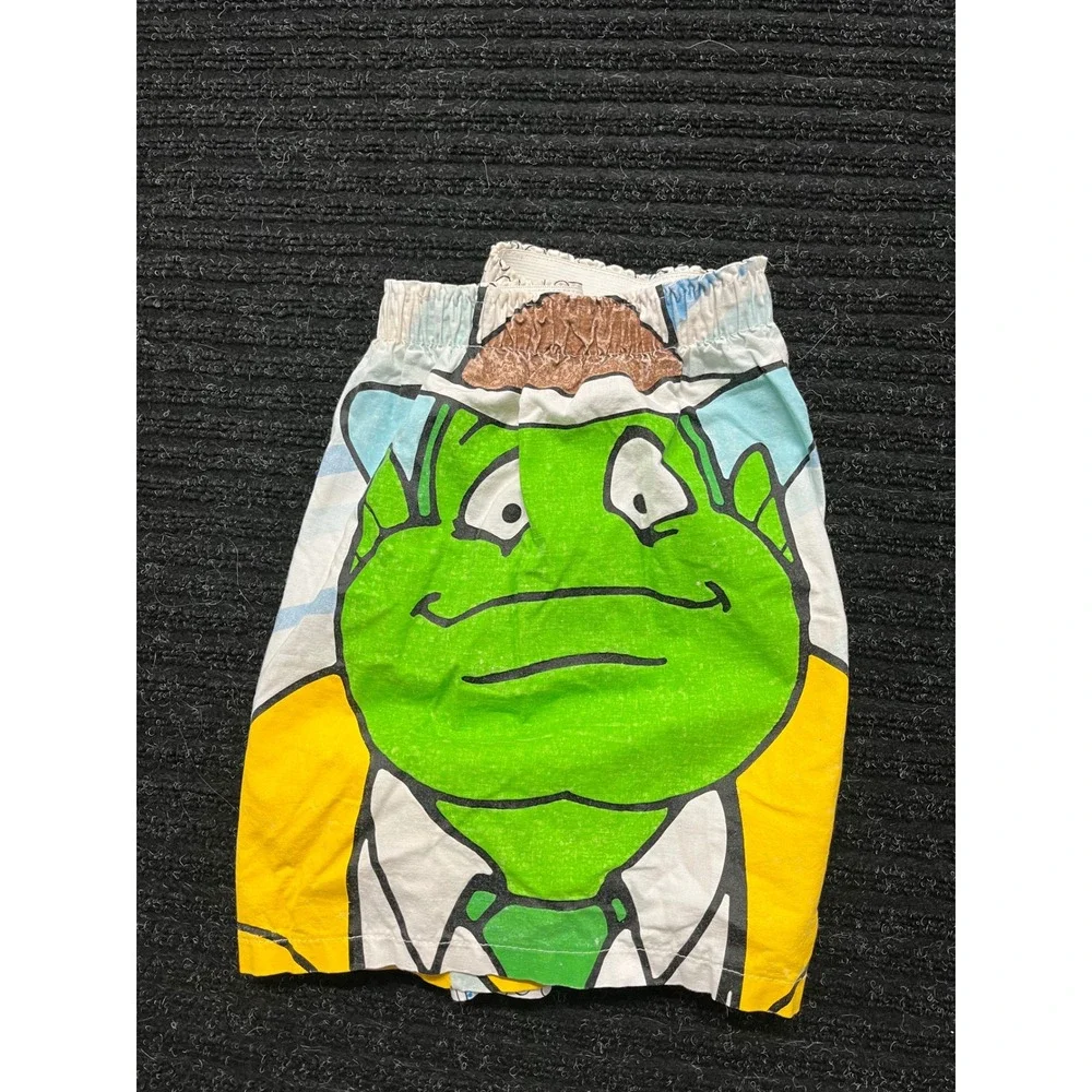 Vintage 1990s Fish Police Inspector Gill Cartoon Boxer Shorts Mens Small flaw